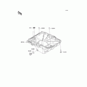Схема вузла: Oil pan для Kawasaki ZX1000 Z1000SX