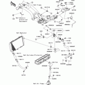 Схема вузла: Water pipe для Kawasaki ZR750 Z750