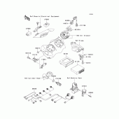 Схема вузла: Fuel injection для Kawasaki ZX1200 Ninja ZX-12R