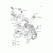 Схема узла: Воздушный фильтр для Kawasaki ZX1400 Ninja ZX-14