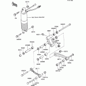 Схема вузла: Підвіска для Kawasaki ZX600 GPX600R