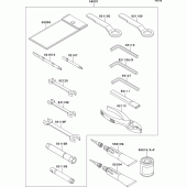 Схема вузла: Tool для Kawasaki ZX400 ZXR400