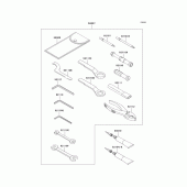 Схема вузла: Owner`s tools для Kawasaki KLE650 Versys 650 ABS