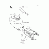 Схема узла: Информационные наклейки для Kawasaki ZX750 Ninja ZX-7RR
