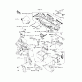 Схема вузла: Електроустаткування для Kawasaki VN1600 Vulcan 1600 Nomad