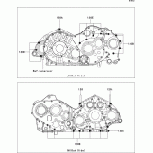 Схема узла: Болты картера двигателя для Kawasaki VN2000 VN2000 Classic