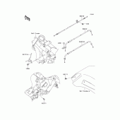 Схема узла: Тросики для Kawasaki VN1700 Vulcan 1700 Vaquero