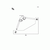 Схема узла: Аксессуары(Handle Weight) для Kawasaki ZX1000 Ninja H2