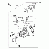 Схема вузла: Карбюратори для Kawasaki KX450 KX450F
