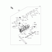 Схема узла: Throttle для Kawasaki ZX1000 Z1000SX