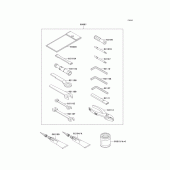 Схема вузла: Owners tools для Kawasaki KLE500