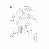 Схема вузла: Fuel injection для Kawasaki VN1500 Vulcan 1500 Classic FI