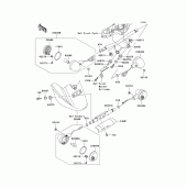 Схема вузла: Поворотники для Kawasaki VN1600 Vulcan 1600 Classic