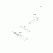 Схема вузла: Owner`s tools для Kawasaki KX250/ KX252 KX250