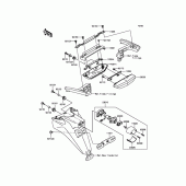 Схема вузла: Taillight(s) для Kawasaki ZG1400 1400GTR ABS