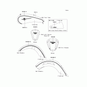 Схема вузла: Decals(titanium)(g9f) для Kawasaki VN2000 Vulcan 2000