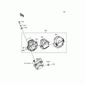 Схема вузла: Meter(s) для Kawasaki EN650 Vulcan S SE