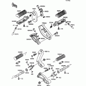 Схема узла: Step для Kawasaki VN1500 VN-15 SE