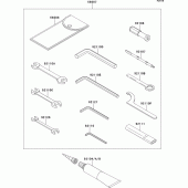 Схема вузла: Owner`s tools для Kawasaki ZX1000 Z1000SX