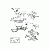 Схема вузла: Side Covers/Chain Cover для Kawasaki ZX1400 Ninja ZX-14R ABS