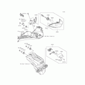 Схема вузла: Стоп сигнал для Kawasaki EX250 Ninja 250