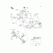 Схема узла: Топливный бак(1/2) для Kawasaki VN1700 VN1700 Classic ABS