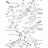 Схема вузла: Fuel injection(b3h/b4h) для Kawasaki ZX1200 Ninja ZX-12R