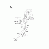 Схема узла: Stand(s) для Kawasaki EX650 Ninja 650