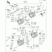 Схема узла: Карбюратор(1/2) для Kawasaki ZX600 Ninja ZX-6R
