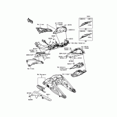 Схема вузла: Side Covers/Chain Cover для Kawasaki ZX1000 Ninja ZX-10R ABS