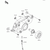 Схема вузла: Headlight(s) для Kawasaki ZX600 Ninja ZX-6R