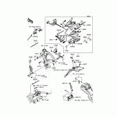 Схема вузла: Електроустаткування для Kawasaki KLX125 KLX125