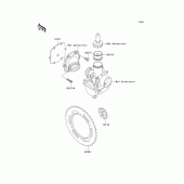 Схема вузла: Опційні деталі для Kawasaki KMX125