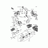 Схема вузла: Water Pipe(-EX300AEA39567) для Kawasaki EX300 Ninja 300 ABS