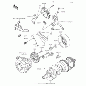 Схема вузла: Генератор для Kawasaki KLZ1000 Versys 1000 LT