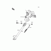 Схема вузла: Stand(s) для Kawasaki KLE650 Versys 650