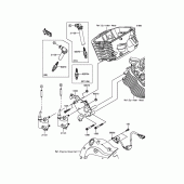 Схема вузла: Ignition System для Kawasaki VN900 Vulcan 900 Custom