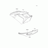 Схема вузла: Наклейки (Blue; a6f) для Kawasaki ZX1400 Ninja ZX-14