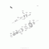 Схема вузла: Balancer для Kawasaki ZX1000 Ninja 1000 ABS