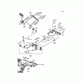 Схема вузла: Глушник для Kawasaki KLX125 D-Tracker