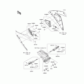 Схема узла: Поворотники для Kawasaki EX300 Ninja 300