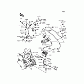 Схема вузла: Brake Piping для Kawasaki ZX1400 ZZR1400 ABS