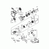 Схема вузла: Starter Motor для Kawasaki ZX636 Ninja ZX-6R ABS KRT Edition