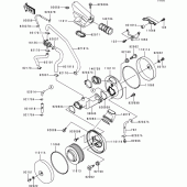 Схема вузла: Air cleaner(1/2) для Kawasaki VN1500 VN1500 Classic Tourer