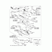 Схема вузла: Кофри(1/2)(side bag) для Kawasaki VN1700 Vulcan 1700 Nomad