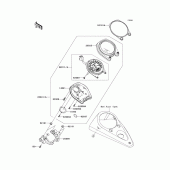 Схема вузла: Meter(s) для Kawasaki VN2000 VN2000 Classic