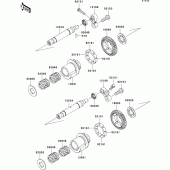 Схема вузла: Balancer для Kawasaki ZX1400 ZZR1400 ABS