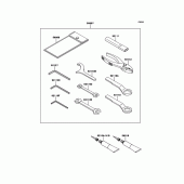 Схема вузла: Інструмент для Kawasaki ER650 ER-6N