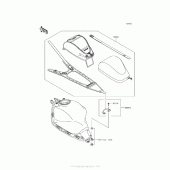 Схема вузла: Аксесуари (Tank Bag) для Kawasaki ER650 Z650