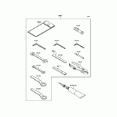 Схема вузла: Інструмент для Kawasaki ZR800 Z800